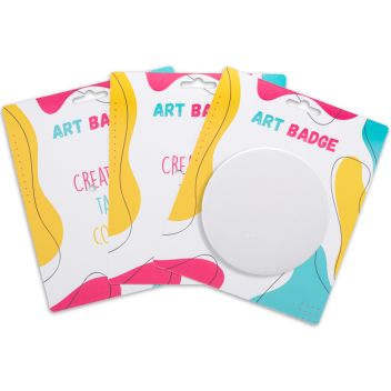 3.5" Round x 1 Button Packs