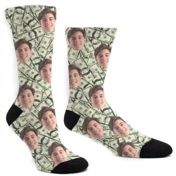 Custom Money Socks