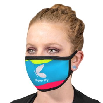 Fluorescent Neon Printed Reusable Face Masks
