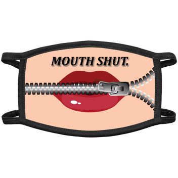 Zipped Lips Face Masks