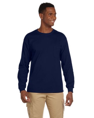 Gildan Ultra Cotton&amp;reg; 6 Oz. Long-Sleeve Pocket T-Shirt