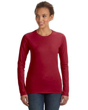 Anvil Ladies Lightweight Fitted Long-Sleeve T-Shirt