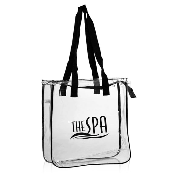 Clear Tote Bag With Zipper Clear Totes & Bags