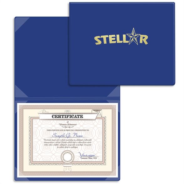 Vinyl Certificate Diploma Holders
