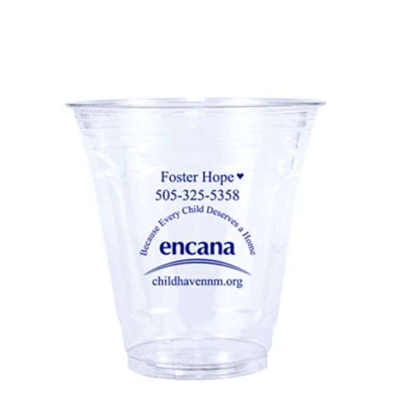 12 Oz. Eco-Friendly Clear PLA Plastic Cups