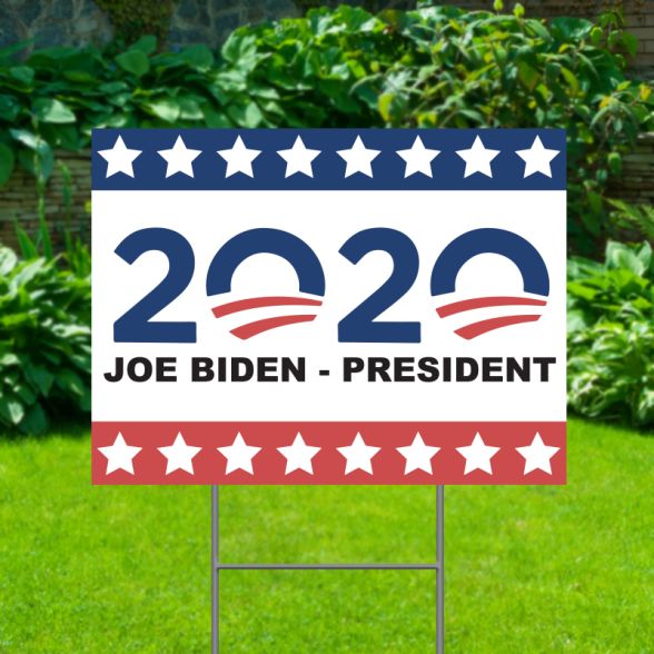 2020 Joe Biden President Political Yard Signs