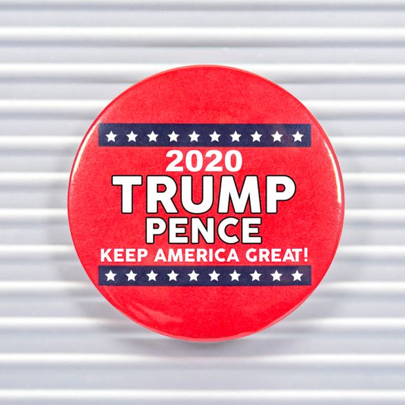 2020 Trump Pence Pin Buttons