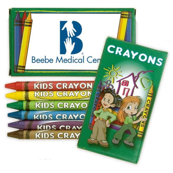 6 Pack Of Crayons
