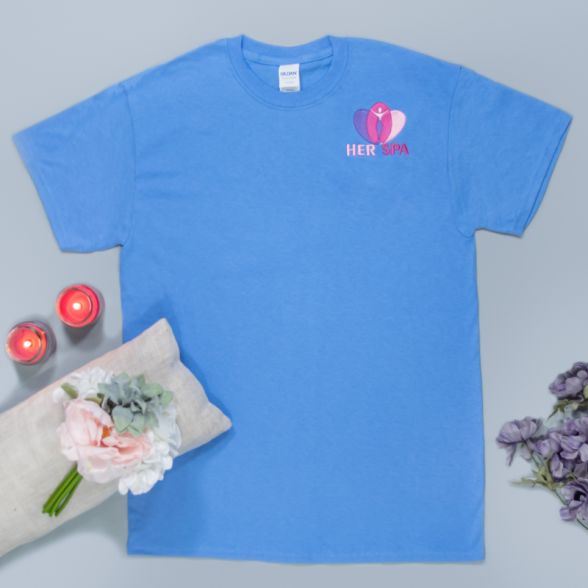 Custom Embroidered Adult Basic Cotton T-Shirts