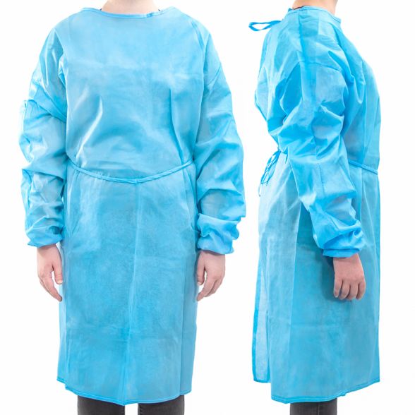 DISPOSABLE GOWN - 40 GSM