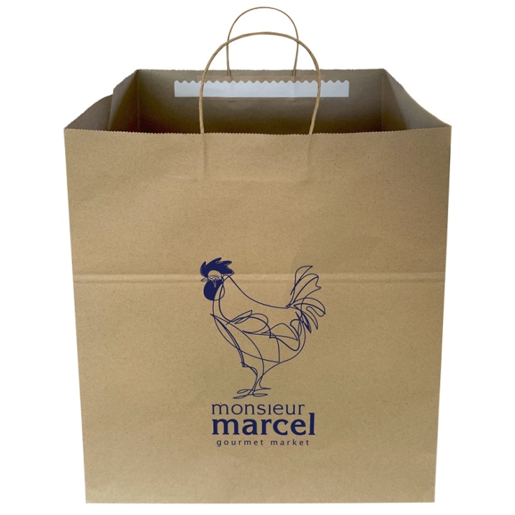 14.5 X 16.25 Inch Tamper Evident Shopping Bags - Bags
