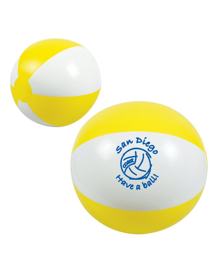 16 Two Tone Beach Ball Toys Novelty 24HourWristbands Com 16 two tone beach ball toys novelty 24hourwristbands com