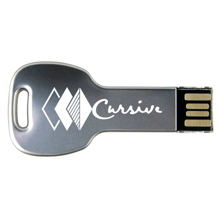 Custom Key Shape USB Flash Drives - Flash Drive