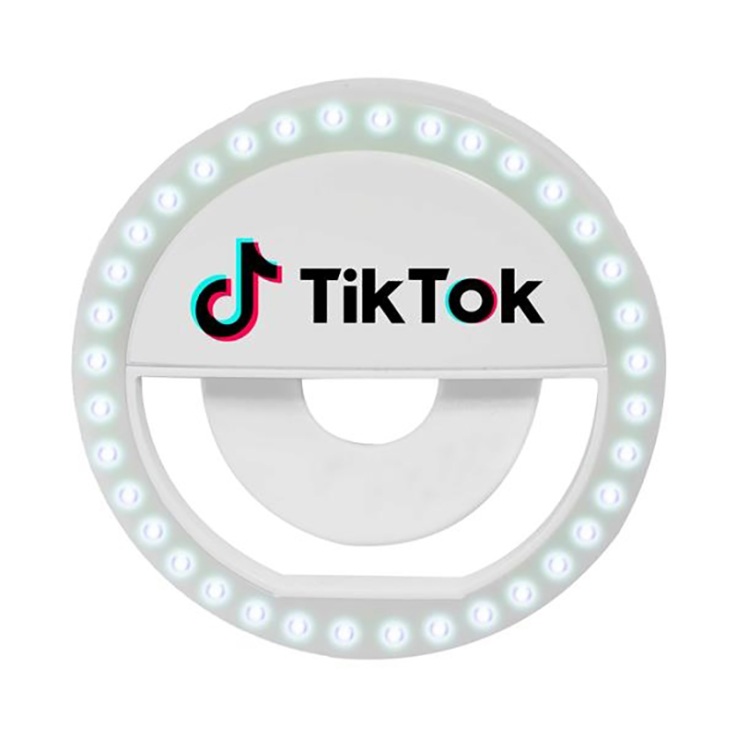 Custom LED Clip On Selfie Ring Lights - 