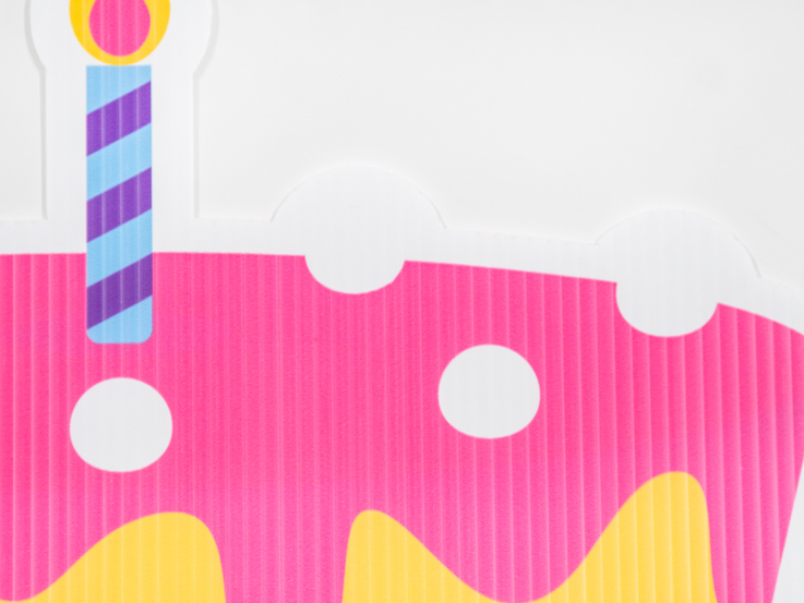 Pre-Packaged Happy Birthday Yard Letters - Yard Letters