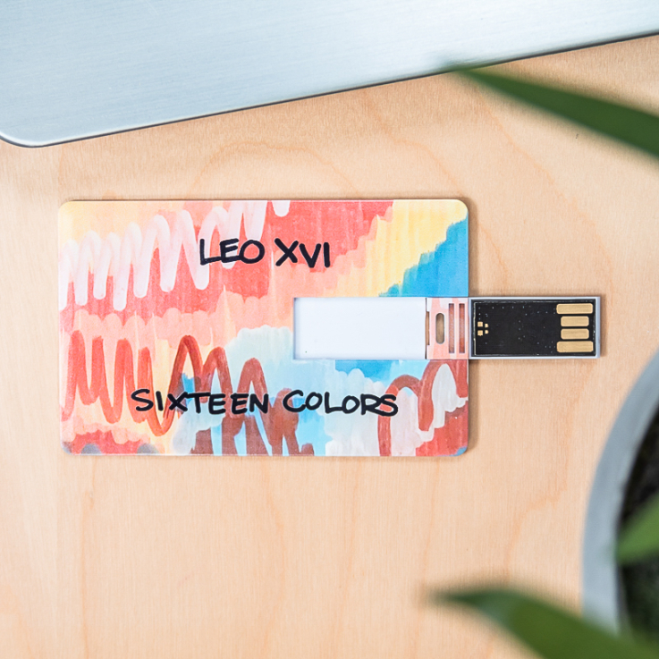 Custom Business Card Flip USB Flash Drives - Flash Drives
