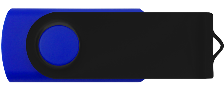 Blue 286 - Black - Flash Drive