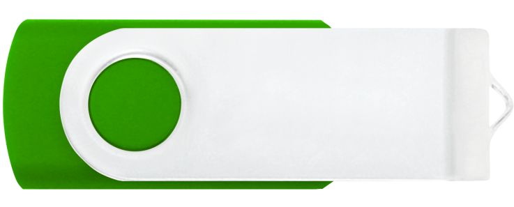 Green 362 - White - Swivel