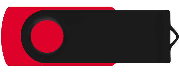 Red 186 - Black - Swivel
