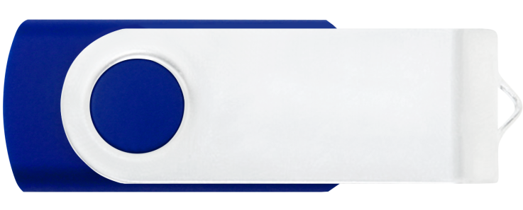 Reflex Blue - White - Flash Drive