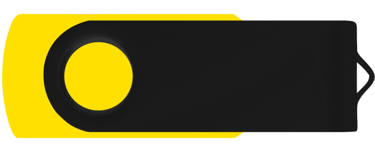 Yellow - Black - Computer Accessory