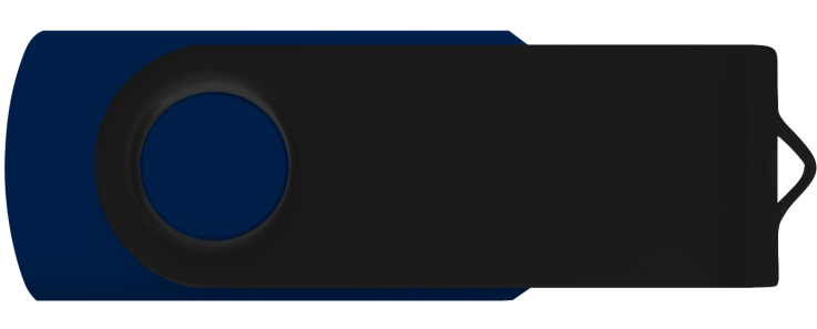 Navy Blue 282 - Black - Swivel
