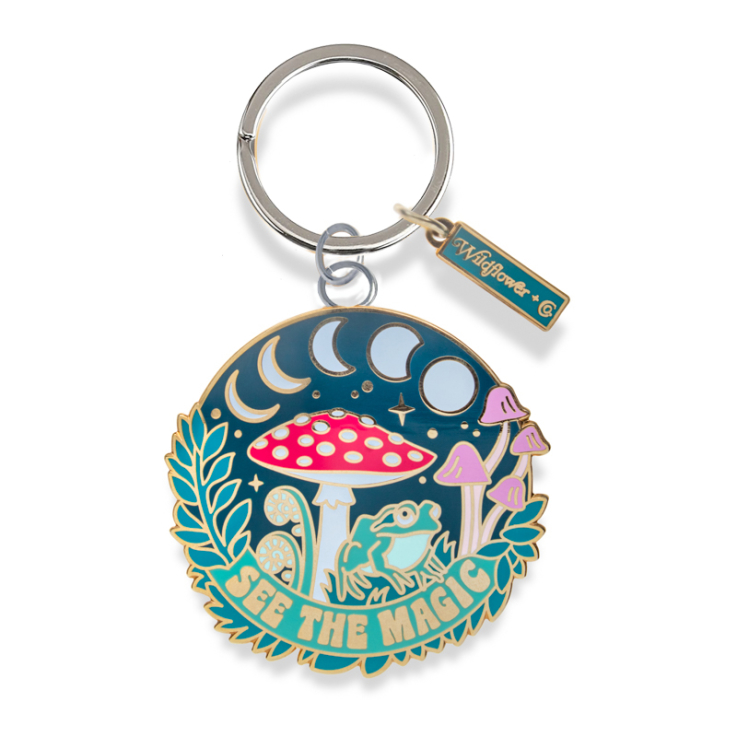 Custom Hard Enamel Metal Keychains - Enamel Keychains
