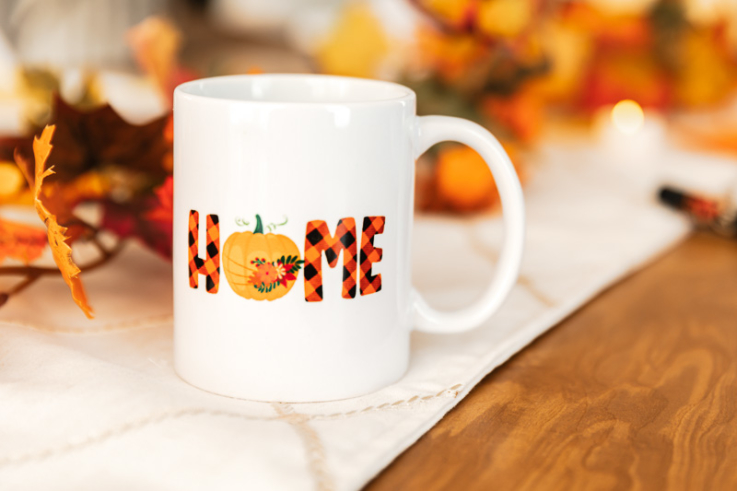 Custom Full Color Printing 11oz White Mugs - Coffee Cup
