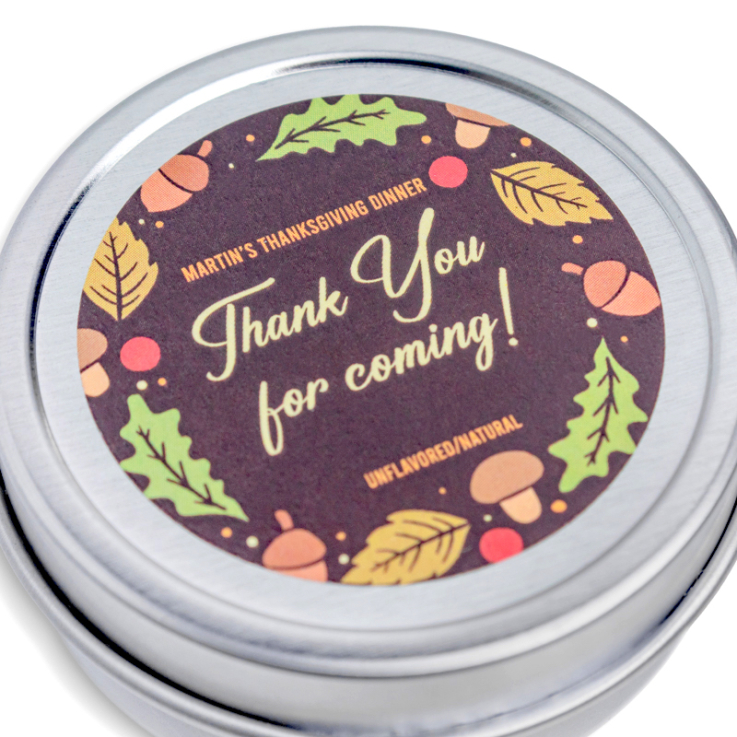 Custom Natural Lip Balm Tins - Skin Care
