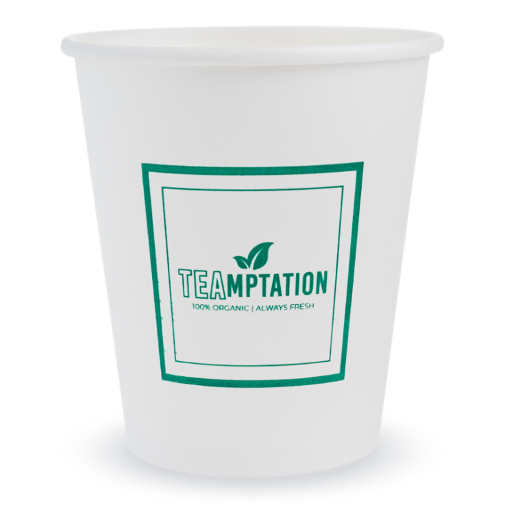 Custom 10 Oz. Paper Hot Cups - 