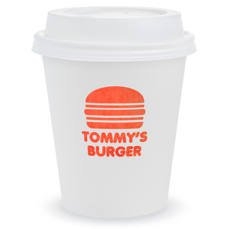 Custom 10 Oz. Paper Hot Cups w Lid - 