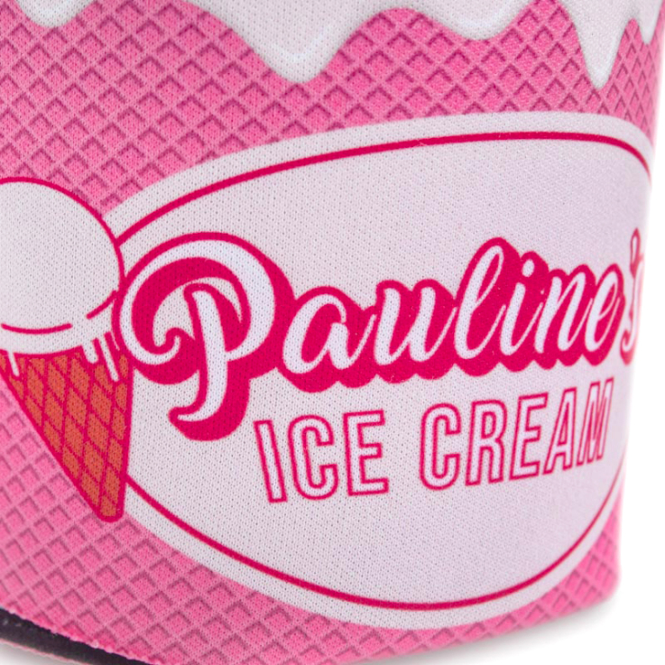 Full Color Neoprene Ice Cream Pint Sleeves_Printing Details - Ice Cream Cup
