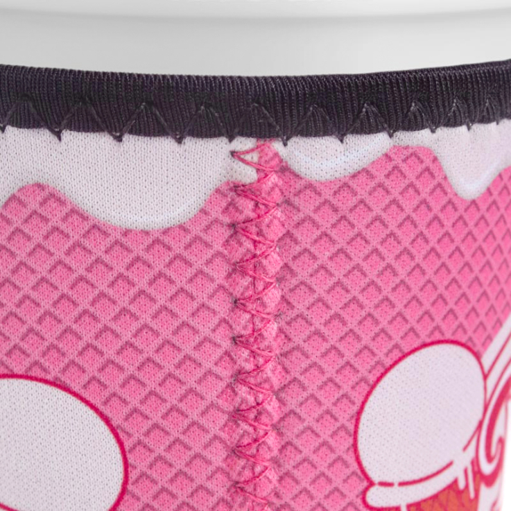 Full Color Neoprene Ice Cream Pint Sleeves_Stitching Details - Pint Sleeves