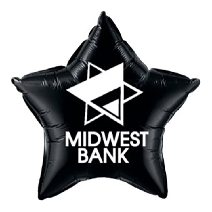 20 Inch Star Foil Balloons - 1 Imprint Color - Balloons
