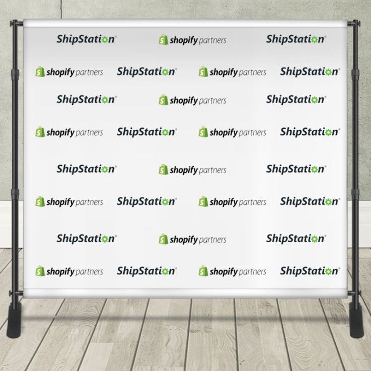 8ft X 10ft Step &amp;amp; Repeat Banner - Step