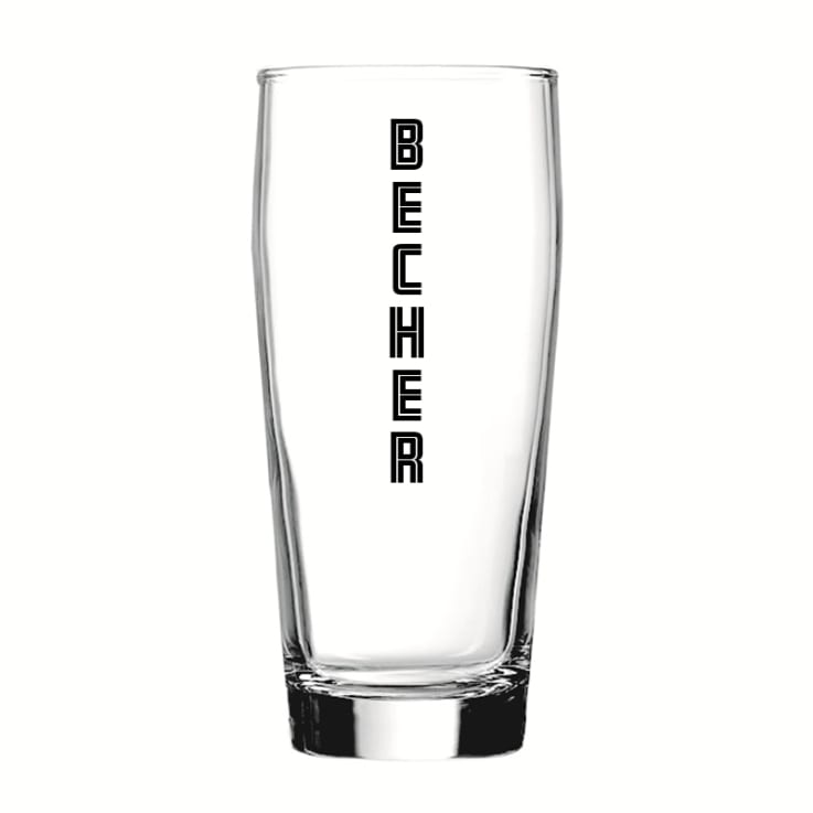 Becher Glass- 16 Oz. - Beer Glass
