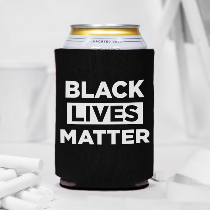 Black Lives Matter Stock Can Coolers - Lives