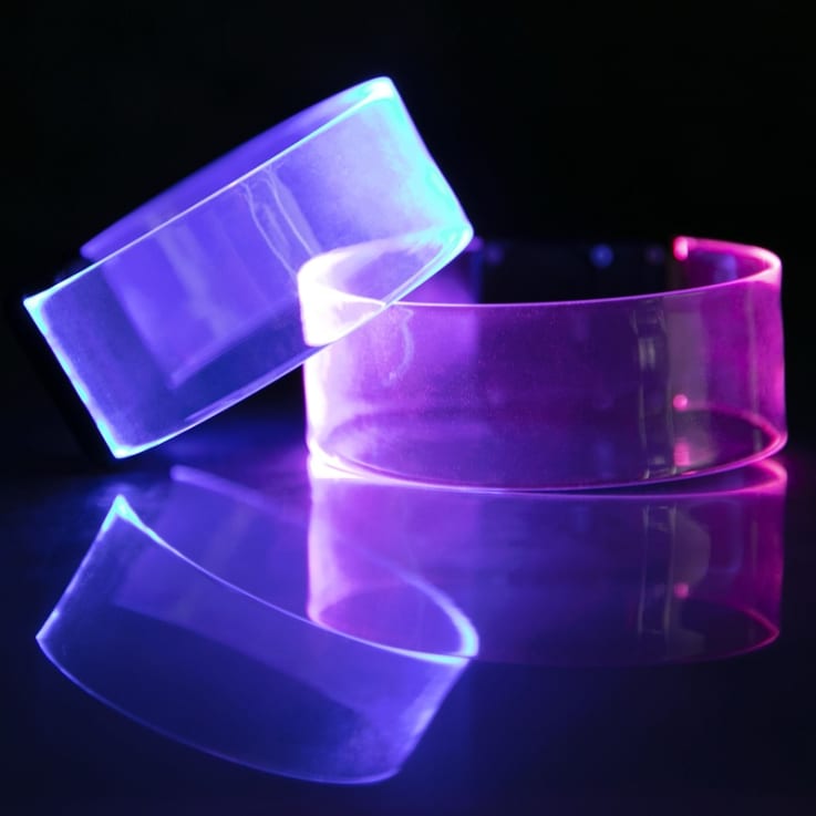 Blank LED Magnetic Wristband Bracelet - Magnetic