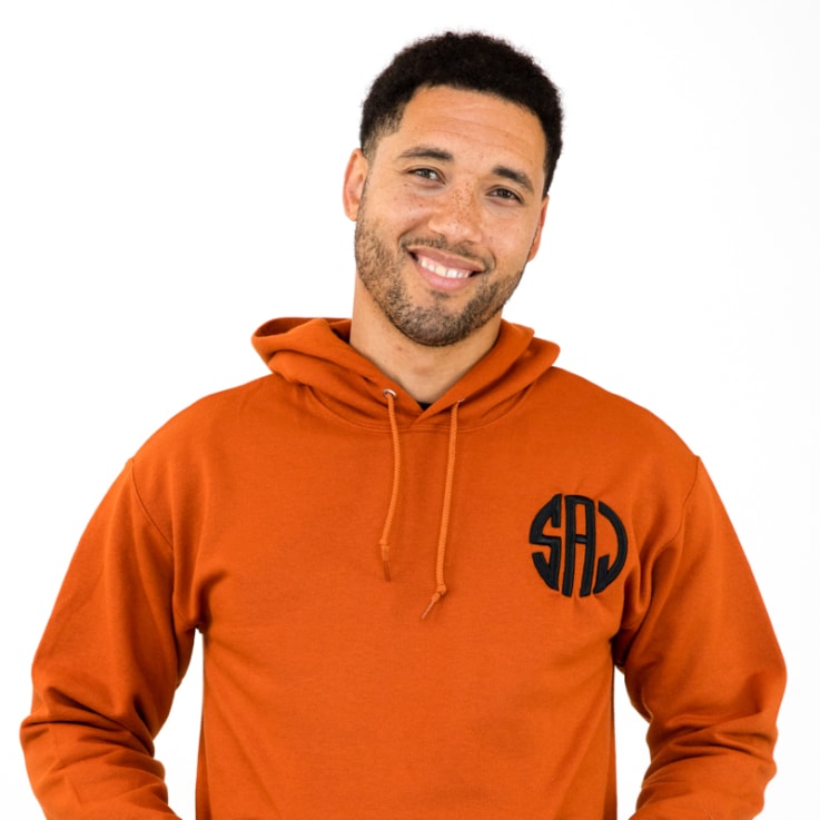 Custom Embroidered Unisex Pullover Hoodies - Embroidered
