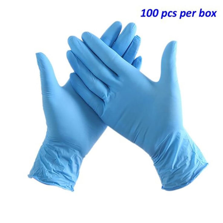 Disposable Nitrile Gloves - Box Of 100pcs - 