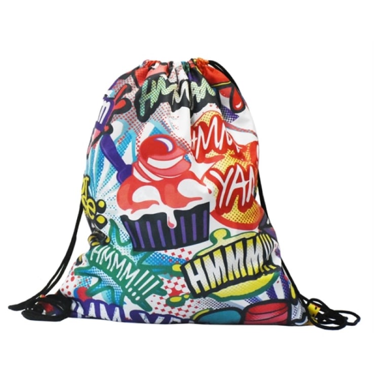 Full Color Drawstring Backpack Sports Bags - Sports Bag