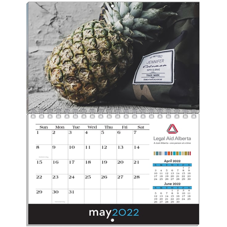 Full Color Image Personalized Wall Calendars - Daily Calendar

