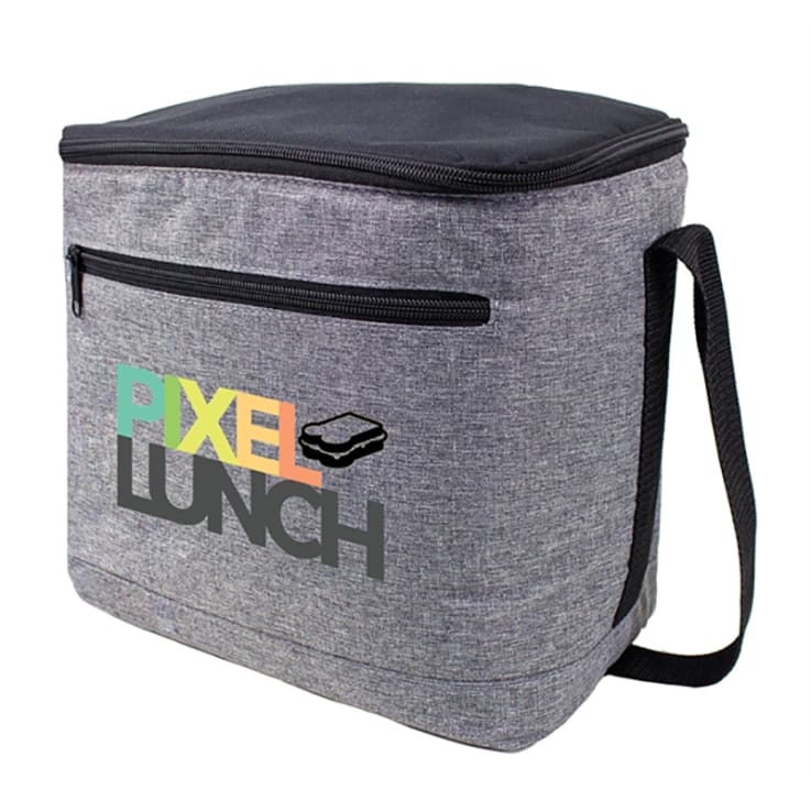 Heather Gray 12-16 Can Vertical Cooler Bags - Cooler
