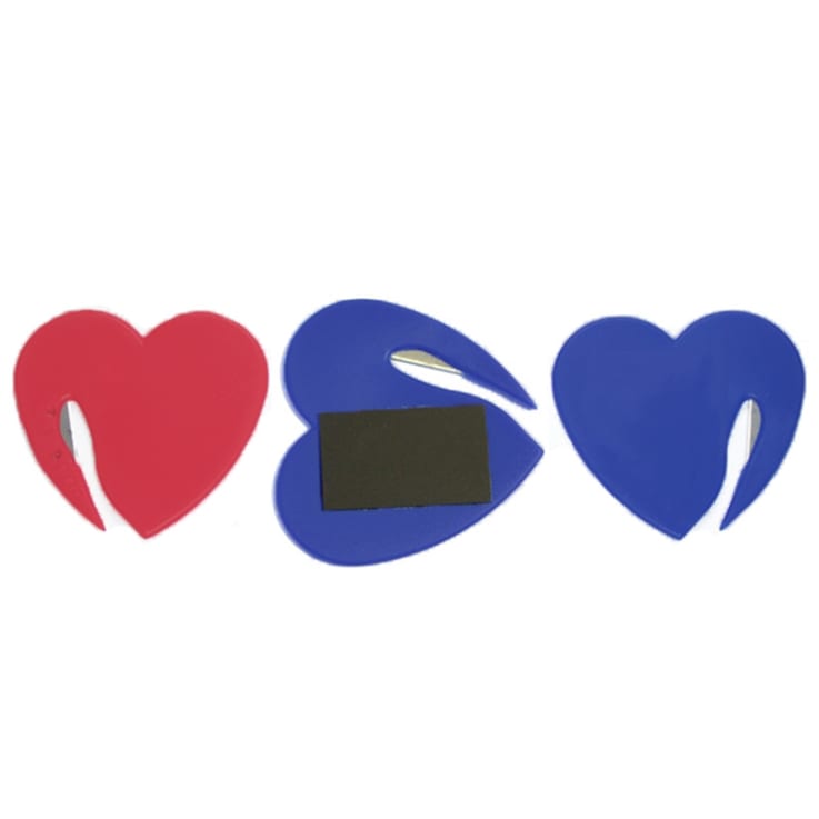 Jumbo Size Heart Shaped Letter Opener With Letter Openers