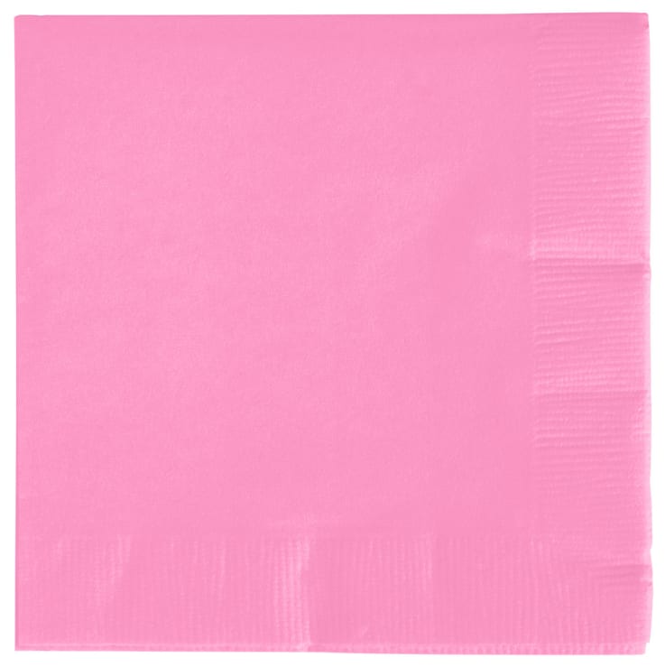 Candy Pink - 3ply Beverage Napkins