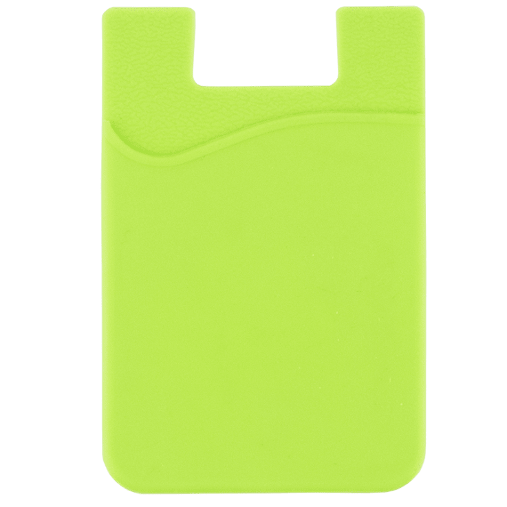 Green - Silicone Phone Wallet
