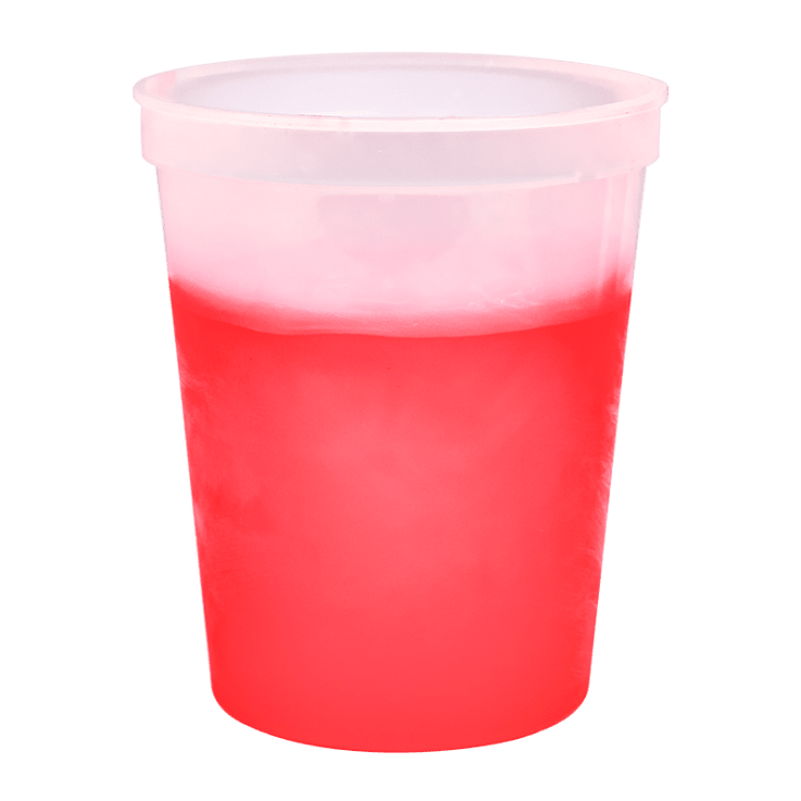 5_Natural To Red - Plastic Cup
