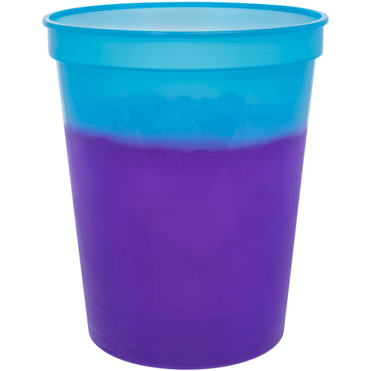 Blue To Purple - Plastic Cup