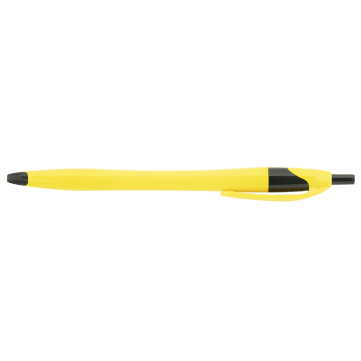 Yellow - Back - Grip Pen