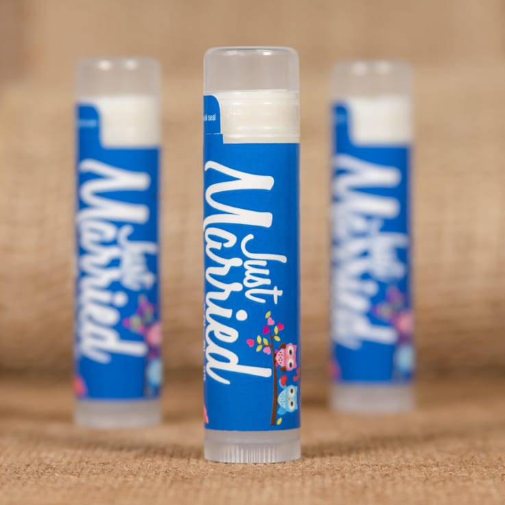 Translucent Lip Balm Tube with Full Imprint Colors - Lip